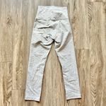 Lululemon Wunder Under Crop High Rise 21” Leggings Gray Heather Stripe Size 2 Photo 4