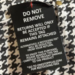 Jessica London  Houndstooth Ponte Pants 14W Black White‎ Slim Fit Career Trousers Photo 4