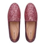 Birdies Womens The Swift Rose Sparkle Ombre Pink Size 7 Sneakers Photo 1