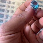 Beverly Hills Boutique Ring... Blue Photo 3