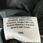 Eileen Fisher Jacket XS Black Silk Crepe Quilted Frog Buttons Mandarin Timeless Photo 13