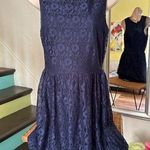 Forever 21  Cute Navy Lace Dress Size S In good condition. Photo 0