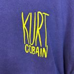 Urban Outfitters Kurt Kobain Nirvana Long Sleeve Oversized Grunge Tshirt size Medium Photo 3
