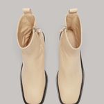 Everlane - The City Boot - Cream Ankle Boots Photo 2