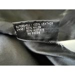 Wilson’s Suede Leather Black Bolero Style Jacket Snap Front Small Motorcycle Photo 6