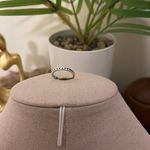 SIZE 8 925 Hollow Hearts Stackable Ring Silver Photo 7