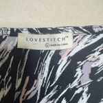 Lovestitch Black, Pink and White Spaghetti Strap Sundress Photo 2