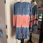Dress Barn XL Blue & Pink Top Photo 2