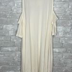 H&M Cream Sleeveless Midi Sundress Photo 7