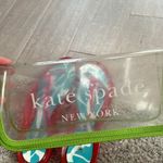 Kate Spade  PINK TURQUOISE UNDERWATER PATTERN SUMMER JELLY BEACH THONG 7-8 w/ Bag Photo 3