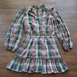 Veronica Beard  Boho Chic Preppy Feminine Fairycore Edgy Whimsical Plaid Mini 8 Photo 1