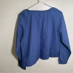 Banana Republic  Balloon Sleeve Blouse Cornflower Blue XS Photo 6