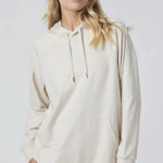 Vuori  Halo Oversized Hoodie VW279 Dreamknit Milkweed Heather Women's Sz Small Photo 0