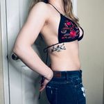 frankie's bikinis Vintage  Flora Top - L Photo 5