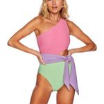 Beach Riot pastel Carlie one piece swimsuit Photo 0