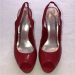 Fioni  Open Toe Slingback Heels Photo 1