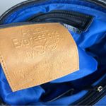 SHARIF Limited Ed Ballooning Leather Crossbody Large Tote Bag Hand Painted Photo 12