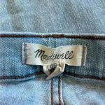 Madewell  9" Mid-Rise Skinny Crop Jeans in blue Asbury Wash: Button-Front Edition Photo 8