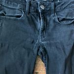American Eagle  black stretchy normcore 6 short jeggings Photo 1