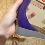 Naot Pixie Ankle Strap Sandals Open Toe Wedge Gold Orange Purple Size 8 Photo 10