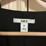 Bar III black floral dress with sheer sleeves Photo 5