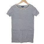 Madewell Dockside t-shirt shift striped mini dress with pockets size S Photo 27