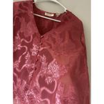 Victoria's Secret Victoria’s Secret Vintage Sheer Pink Floral Lingerie Button Up Top Size Large Photo 4