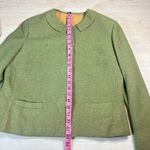 Vintage Green Textured Blazer Jacket 3 Diamond Button Pockets Union Made M Size M Photo 5