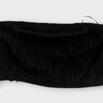 NWT | Strapless Fringe Top | Black | Size Small Photo 2