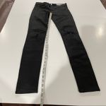 Rag and Bone  Distressed Black / Dark‎ Gray Mid Rise Legging Skinny Jeans Size 26 Photo 10