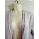 A New Day  Day Lavender‎ Women Medium Cardigan Long Sleeve Open Front Pockets Photo 2