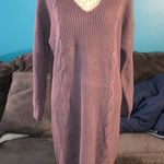 Full Circle Trends  V-Neck Sweater Dress, 1X Photo 0