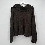 Carolyn Taylor  Vintage Brown Knit Cardigan Size Large Acrylic Photo 7