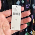 Anthropologie The Long Sleeve Somerset Romper Black Printed Size S. NEW Photo 9