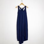 Athleta  Presidio Traveler Maxi Dress – Navy – XS – High-Low Hem Photo 4