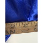 Rose Silk Women's Robe Kimono Asian Blue Embroidered Birds XL Photo 4