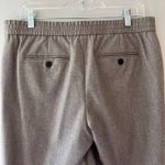 Talbots Sz 8 Luxe Italian Wool Flannel Lined Pants Mid Rise Elastic Waist Photo 6