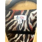 Denim & Co  Womens Jacket Fitted 1x Genuine Leather Pintuck Moto Camel Brown Photo 5