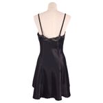 Trashy Lingerie Satin Lace Slip Black Sz Large Photo 2