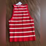 Solid & Striped NWT 
The Carson striped ribbed-knit top
Red and white stripe Photo 5