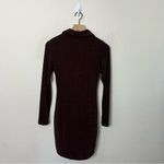 Peppermayo  Brown Ring My Bell Button Front Long Sleeve Mini Dress Womens Size 2 Photo 8