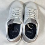 NWOB Vessi Soho Waterproof Sneakers White Gray Casual Walking Shoes Sz 6 Flaw Photo 5
