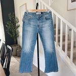 AG Adriano Goldschmied The Jodi Crop Hi Rise Jeans Flare Slit Side EUC Sz 31 R Photo 2