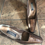 👠HOST PICK👠Designer J RENEE DRESSY BRONZE PUMP SHOES 7.5 NEW Size undefined Photo 0