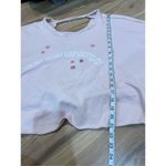 Aerie  NWOT Get Out Town Tie Back Sweatshirt pink sz Medium Photo 8