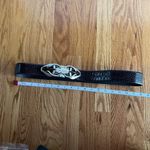 Connie Bates Farenheit Brown Leather Belt Semi Precious Stones 28" Photo 10