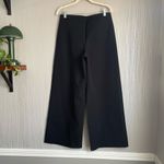 Old Navy High Rise Pixie Wide Leg Comfort Waist Stretch Pants Black Medium Work Photo 4