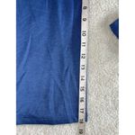 Cotton Emporium Blue Deep V Sleeveless Wide Leg Cropped Jumpsuit Lounge Size L Photo 5