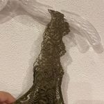 Free People  Foiled Again Mini Dress Fairycore Lace Bodycon Y2K Size Medium EUC Photo 3