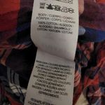 Primark  Women's Red Blue Plaid Long Sleeve Dress Shirt Size 10 Photo 2